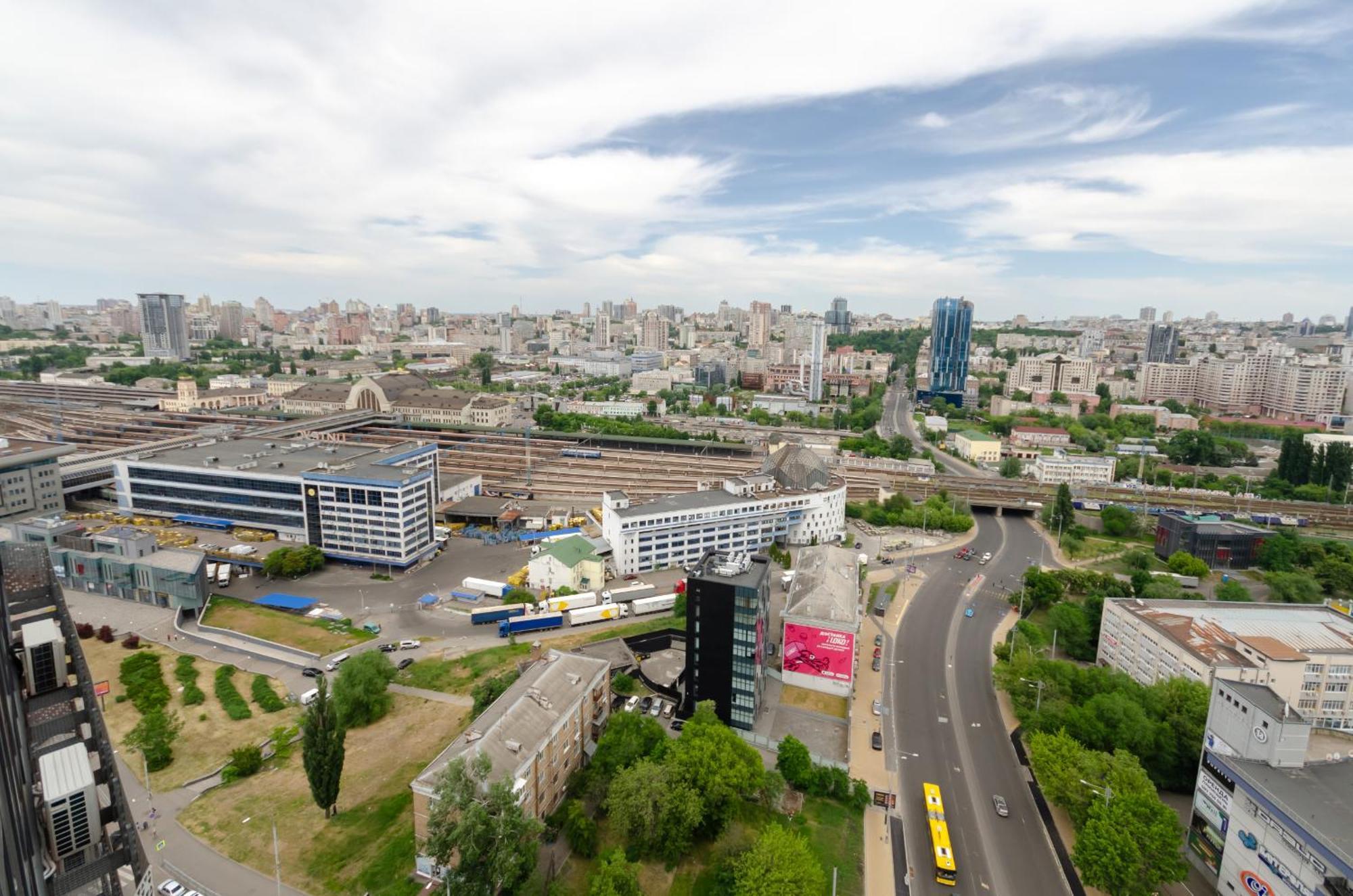 Kyiv View Railway Station Hotel Exterior foto